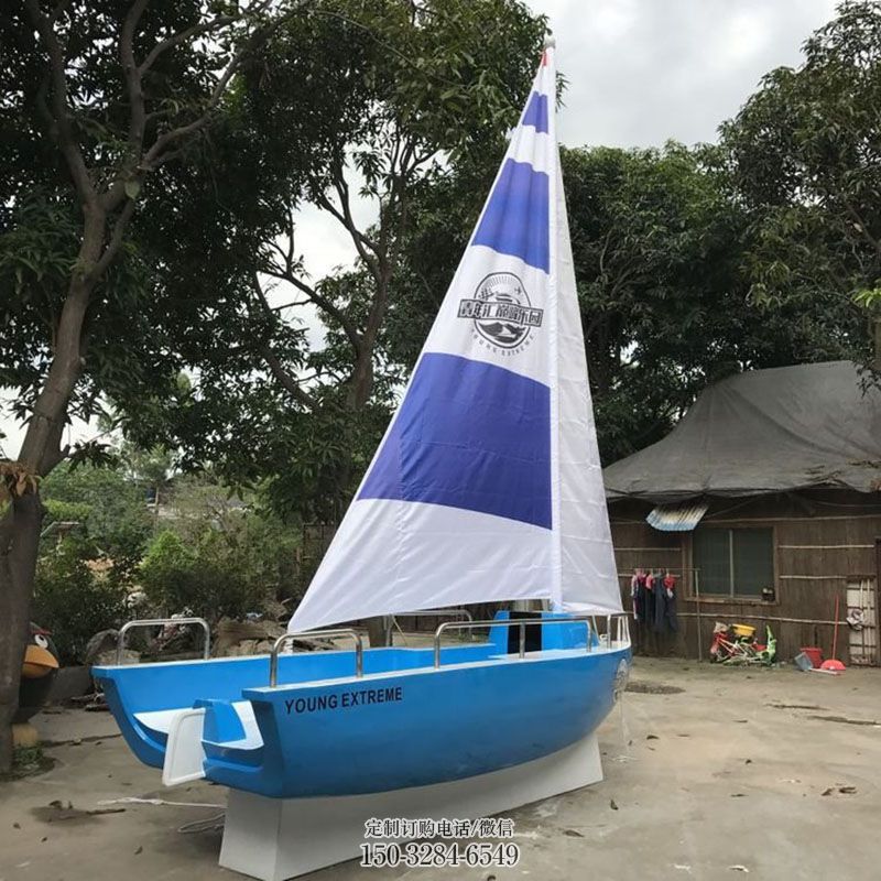 轮船雕塑定做，景观雕塑，不锈钢轮船雕塑厂家